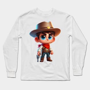 Cute Sheriff Long Sleeve T-Shirt